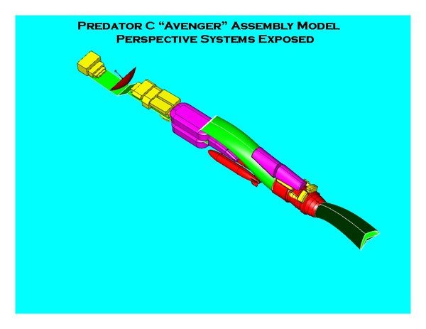 3d model predator c avenger - Predator C Avenger -3dm.zip, 3ds.zip, dwg.zip by RodgerSaintJohn